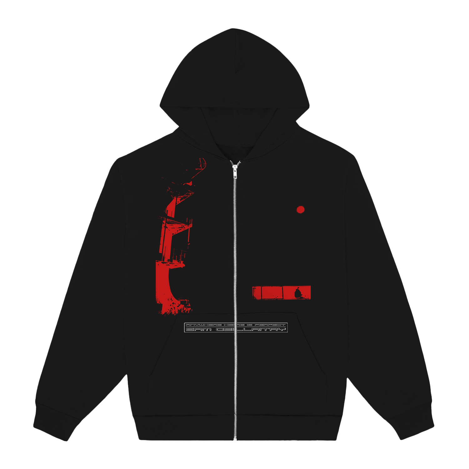 Anywhere Here Is Perfect Zip Hoodie – Sam Gellaitry Anywhere Here Is Perfect Zip Hoodie – Sam Gellaitry